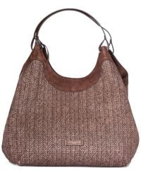 Gianni Chiarini - Patterned Leather Shoulder Bag - Lyst