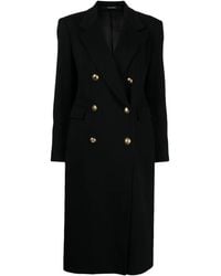 Tagliatore - Meryl Double-Breasted Felted Coat - Lyst