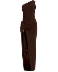 Nissa - One-Shoulder Cut-Out Maxi Dress - Lyst