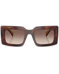 Prada - Square-Frame Sunglasses - Lyst