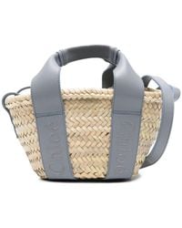 Chloé - Chloè Sense Raffia Basket Case - Lyst