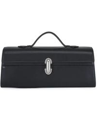 SAVETTE - Leather Top-Handle Tote Bag - Lyst