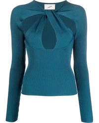 Coperni - Verdrehter Pullover Mit Cut-Out - Lyst