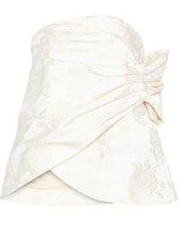 Simone Rocha - Gathered Flower Top - Lyst