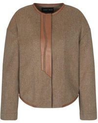 Giorgio Armani - Long-Sleeve Jacket - Lyst