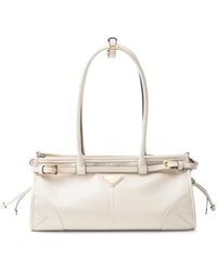 Prada - Medium Bonnie Leather Tote Bag - Lyst