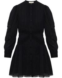 Ulla Johnson - Elysia Crochet-Trimmed Mini Dress - Lyst