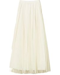 Twinset - Plisse Maxi Skirt - Lyst