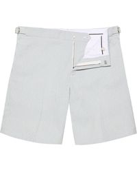 Orlebar Brown - Striped Tailored Shorts - Lyst