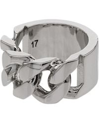 Alexander McQueen - Logo Ring - Lyst