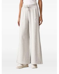 ARMANI EXCHANGE - Logo-Embroidered Drawstring Track Pants - Lyst