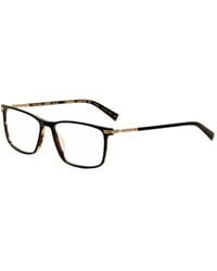 John Varvatos - Tortoiseshell-Effect Rectangle-Frame Glasses - Lyst