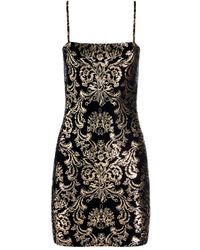 Alice + Olivia - Fifi Spaghetti-Strap Floral Mini Dress - Lyst