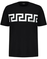Versace - T-Shirt En Coton - Lyst
