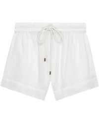 The Great - Delta Drawstring Elasticated Shorts - Lyst