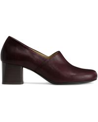 Lemaire - Anatomic 55mm ブロックヒール パンプス - Lyst
