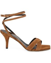 Semicouture - Criss-Cross Ankle-Strap Sandals - Lyst