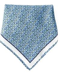 Fefe - Einstecktuch Aus Seide Mit Brillen-Print - Lyst