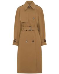 Anna Quan - Farren Belted Double-Breasted Trench Coat - Lyst