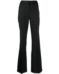 Nili Lotan - High-waist wool tailored-cut trousers - Lyst