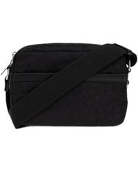 KENZO - Monogram-Jacquard Messenger Bag - Lyst