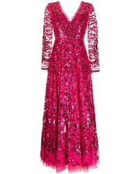 Needle & Thread - Chandelier Sequin-embellished Gown - Lyst