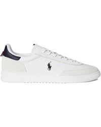 Polo Ralph Lauren - Bedford Leather Suede Sneakers - Lyst
