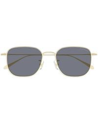 Montblanc - Geometric-Frame Sunglasses - Lyst