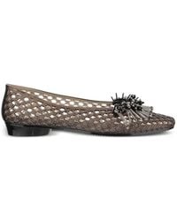 HEAVENLY JELLY - Bead-Embellished Ballerina Flats - Lyst