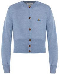Vivienne Westwood - Cárdigan Con Botones Y Logo - Lyst