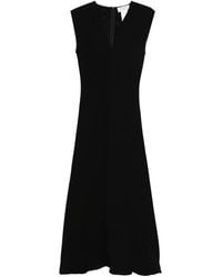 Sportmax - Spxpecora V-Neck Maxi Dress - Lyst