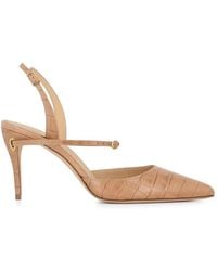 Jennifer Chamandi - Escarpins Vittorio À Effet Reptile - Lyst