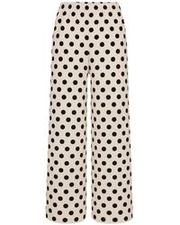 Simon Miller - Nella Polka-Dot Wide-Leg Trousers - Lyst