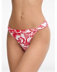 Melissa Odabash - Positano Floral-Print Bikini Bottoms - Lyst