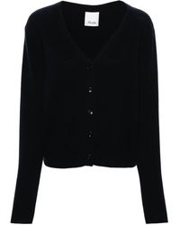 Allude - Cardigan mit tiefer Schulter - Lyst
