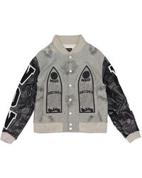 WHO DECIDES WAR ボンバージャケット メンズ Who Decides War ボンバージャケット グリーン | Lyst