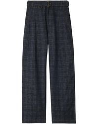 Burberry - Vaqueros A Cuadros - Lyst