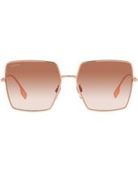 Burberry - Daphne Square-frame Sunglasses - Lyst