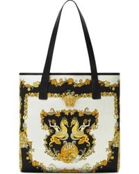 Versace - Coral Theatre La Medusa Canvas Tote Bag - Lyst