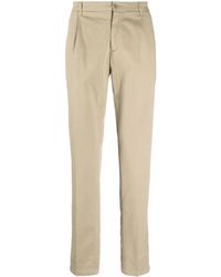 Aspesi - Pantaloni Dritti Con Pieghe - Lyst