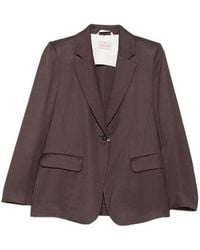 Marella - Single-Breasted Blazer - Lyst