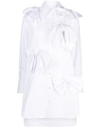 Viktor & Rolf - Bow-Detail Shirtdress - Lyst