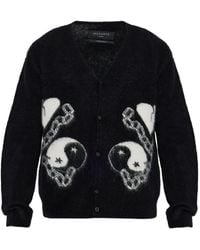 AllSaints - Cardigan "Reflection" - Lyst