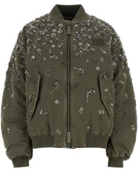 Miu Miu - Gewatteerd Bomberjack - Lyst