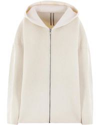 Rick Owens - Abrigo con capucha y cremallera - Lyst