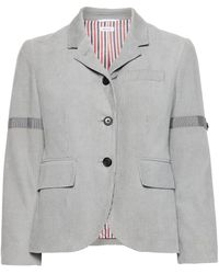 Thom Browne - Einreihiges Sakko Aus Cord - Lyst