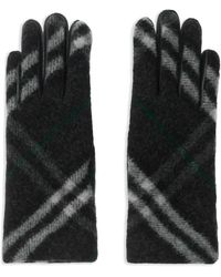 Burberry - Guanti A Quadri - Lyst