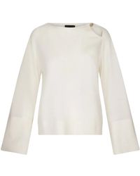 Liu Jo - Jersey con detalle de aberturas - Lyst