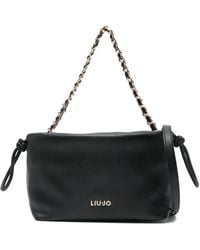 Liu Jo - Chain-Strap Drawstring Shoulder Bag - Lyst