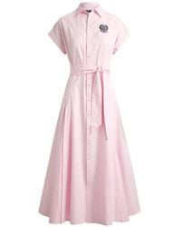 Polo Ralph Lauren - Striped A-Line Shirtdress - Lyst